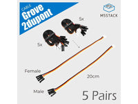 Grove2Dupont Conversion Cable 20cm (5Pairs)