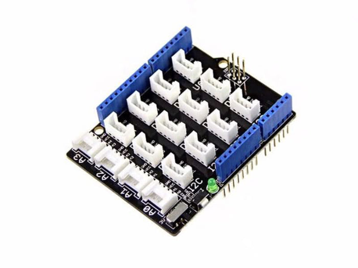 Grove Base Shield V2.0 for Arduino-The Easiest Way to Connect Grove Sensors to Arduino