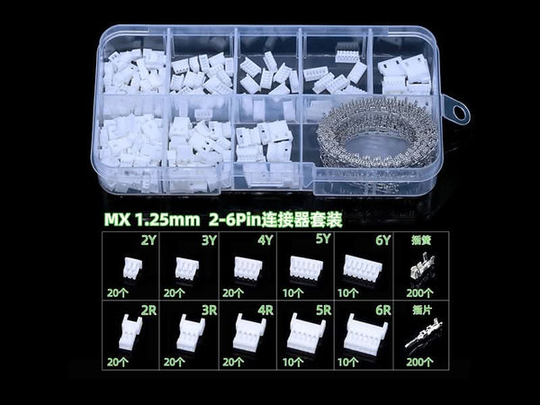 JST MX 1.25 Connector Wire Kit
