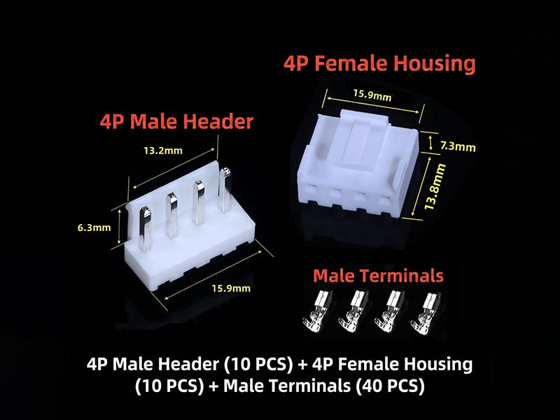 JST VH 3.96mm Connector Kit