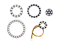 LED Ring Light WS2812 7/8/12/16/24 LED Neopixel