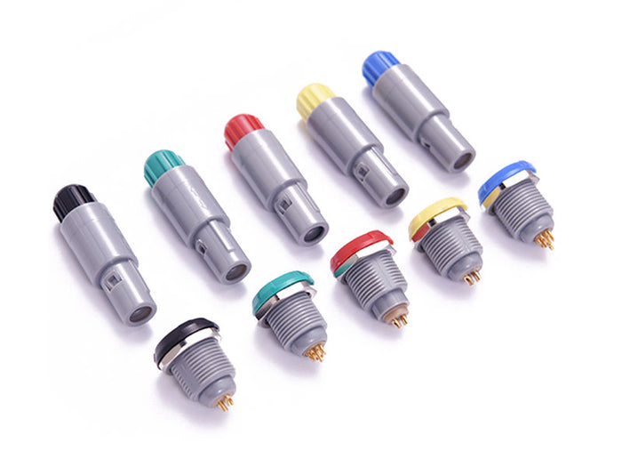 LEMO Connector Self-Locking Plug + Socket 2 3 4 5 6 Way