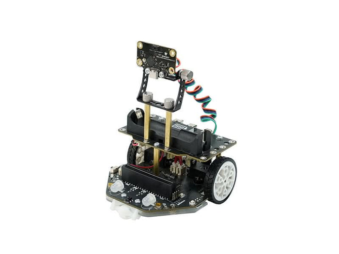Maqueen Plus V3 - STEM Educational micro:bit Robot with Matrix Laser Ranging (18650 Battery)