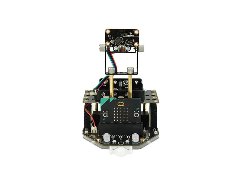 Maqueen Plus V3 - STEM Educational micro:bit Robot with Matrix Laser Ranging (18650 Battery)