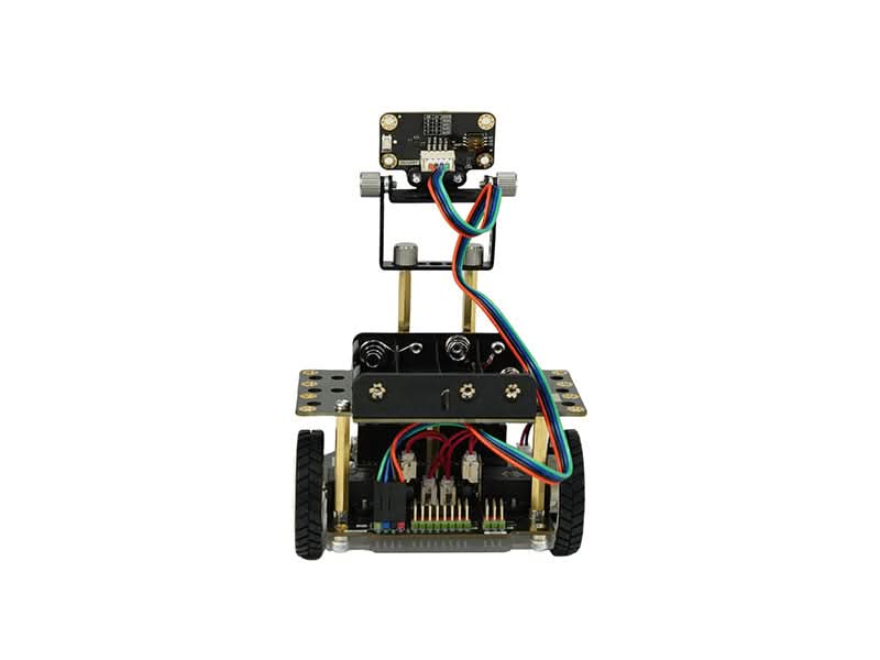 Maqueen Plus V3 - STEM Educational micro:bit Robot with Matrix Laser Ranging (18650 Battery)
