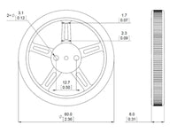 Micro Servo Wheels