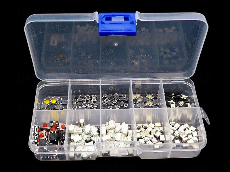 Micro Tactile Switch Kit 250pcs Remote Control Repair