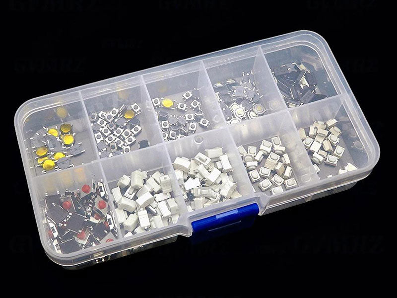 Micro Tactile Switch Kit 250pcs Remote Control Repair