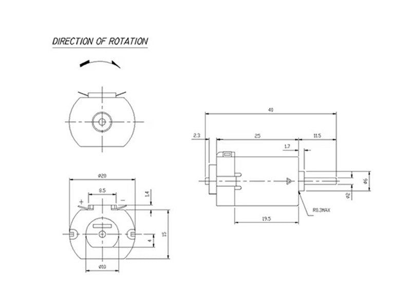 Motor DC 130