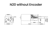 N20 High Torque Motor with Encoder