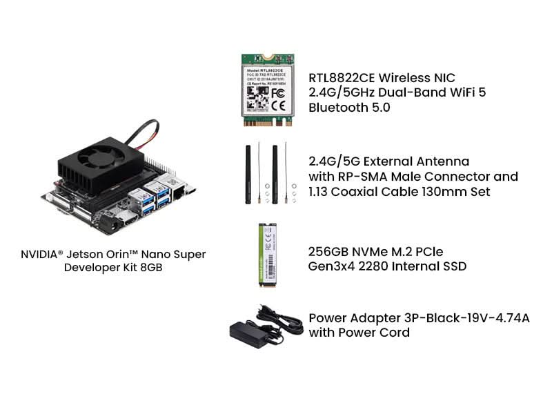 NVIDIA® Jetson Orin™ Nano Super Developer Kit Bundle