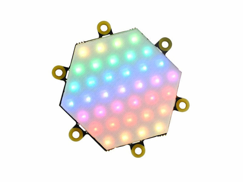 NeoHEX 37 RGB LED Board (WS2812) - Kuriosity
