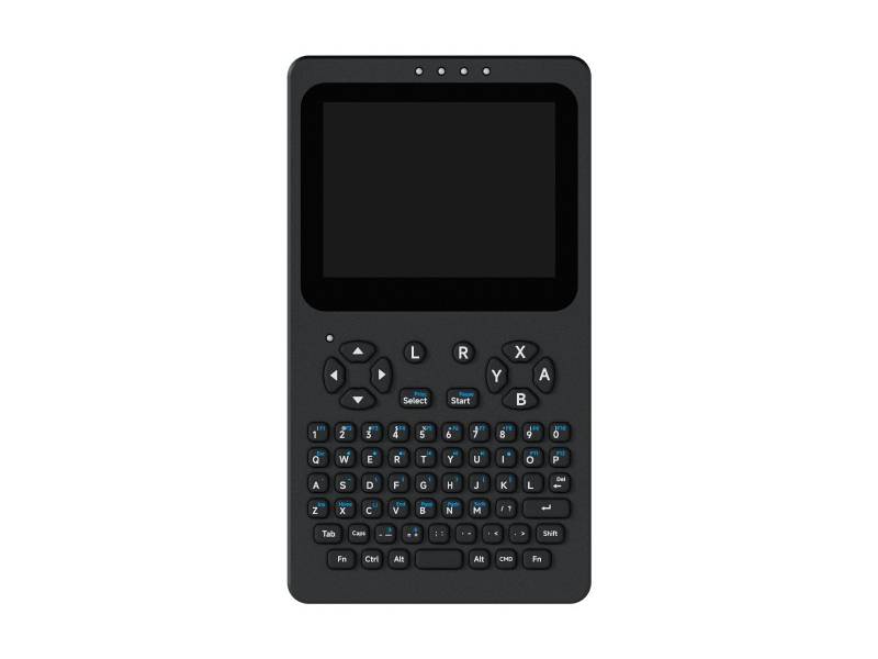 Portable Handheld Linux Terminal With 3.5inch Touch Display, 640 × 480 Resolution, Optical Bonding, Supports Raspberry Pi 4B / 5 Portable Development And Debugging Devices