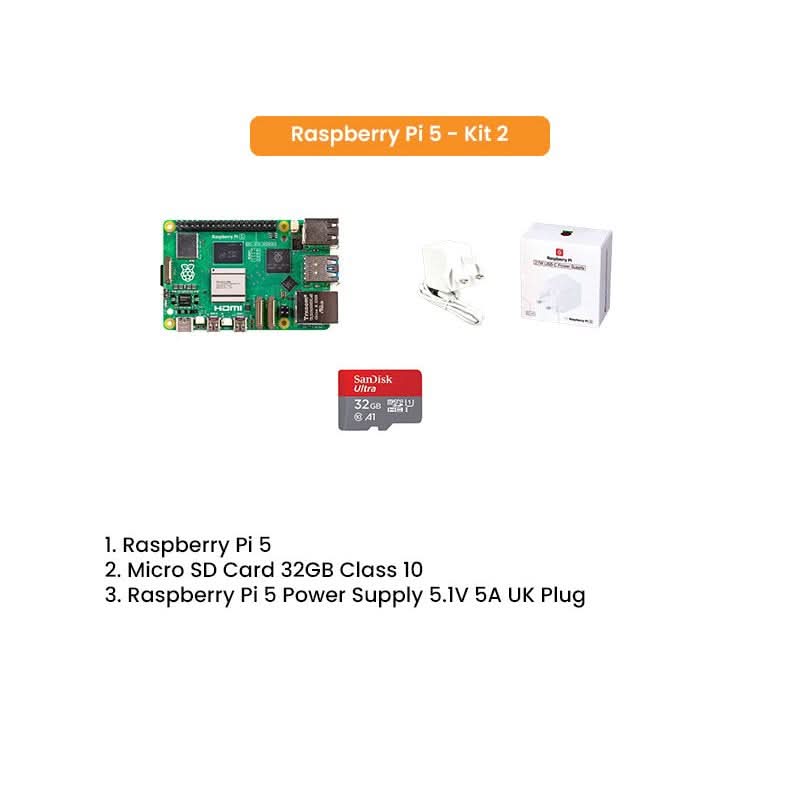 Raspberry Pi 5 Kit 4GB 8GB