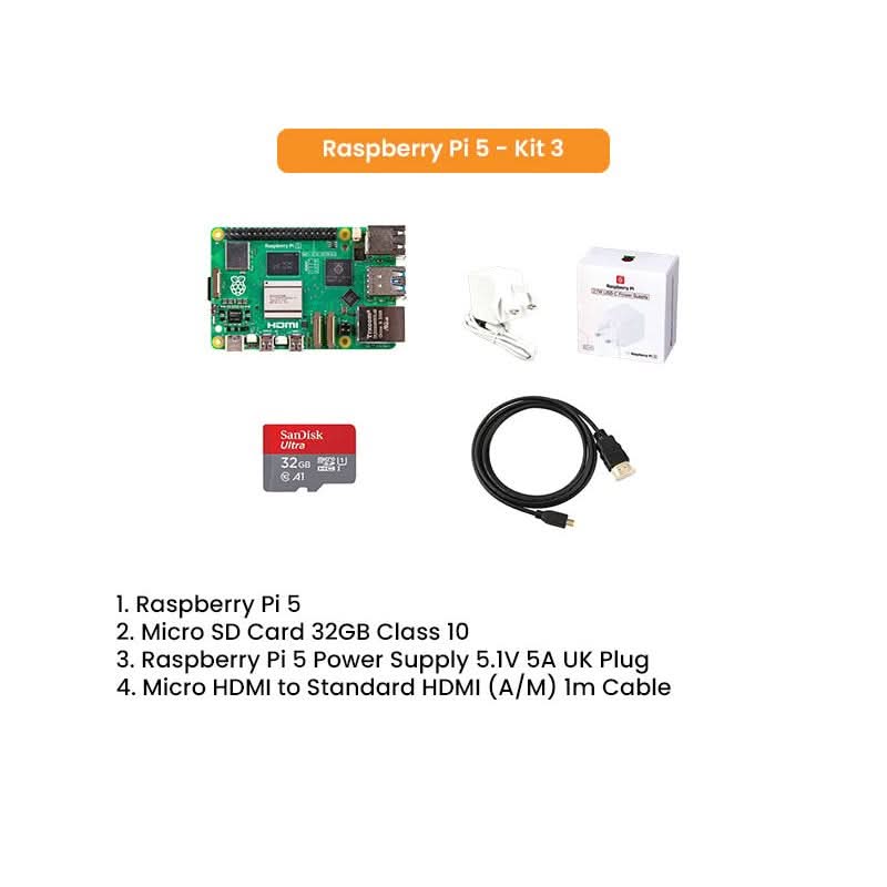 Raspberry Pi 5 Kit 4GB 8GB