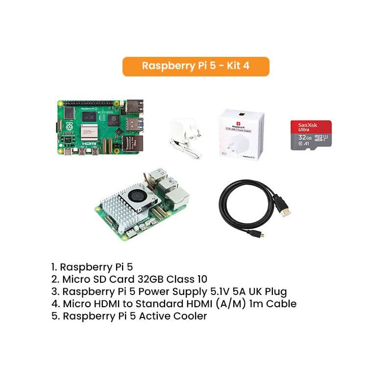 Raspberry Pi 5 Kit 4GB 8GB