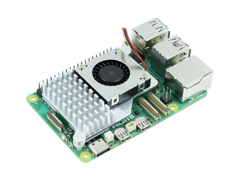 Raspberry Pi 5 Active Cooler with Heatsink - Kuriosity