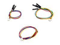 STEMMA QT / Qwiic JST SH 4-Pin Cable to Male Jumper / Female Jumper