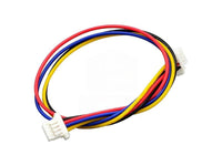 STEMMA QT / Qwiic JST SH 4-Pin Cable to Male Jumper / Female Jumper