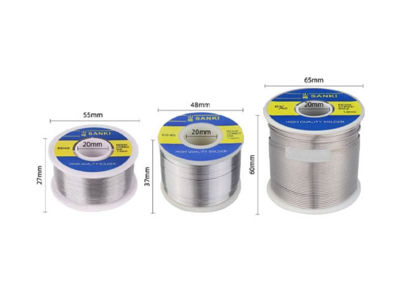 Sanki Solder 60/40 Sn60Pb40 0.8mm 100g 250g 500g