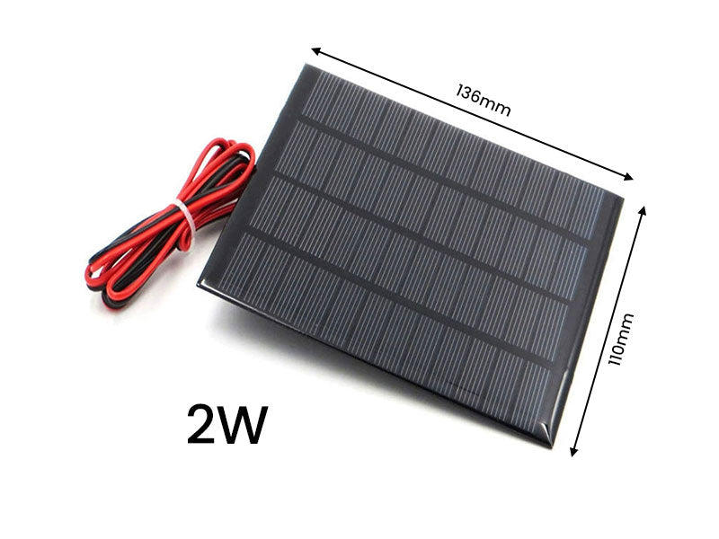Solar Panel 6V 2W
