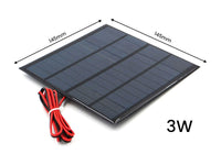 Solar Panel 6V 3W
