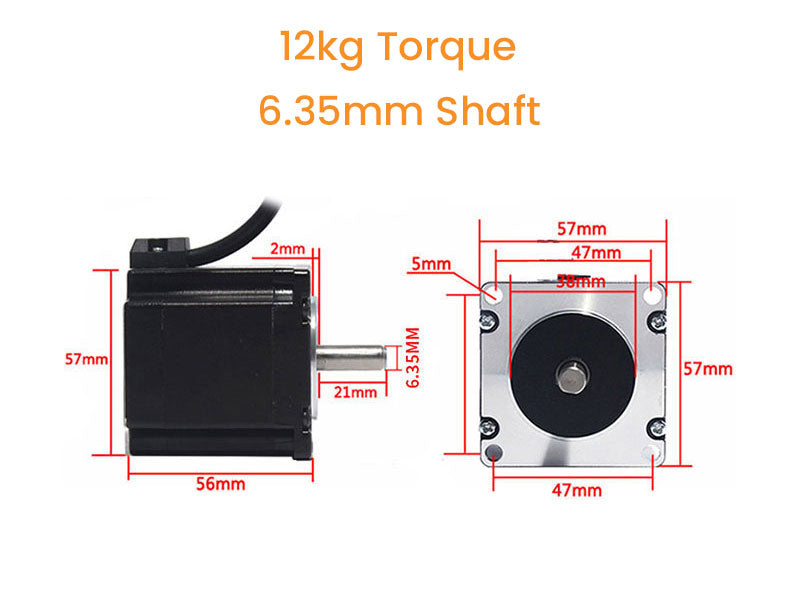 Stepper Motor NEMA 23 7kg 10kg 12kg Torque