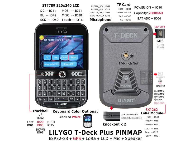 T-Deck Plus Meshtastic