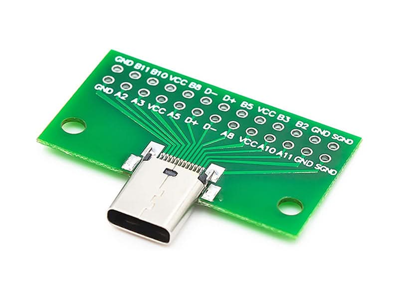 USB Type-C 24 Pin Breakout Board