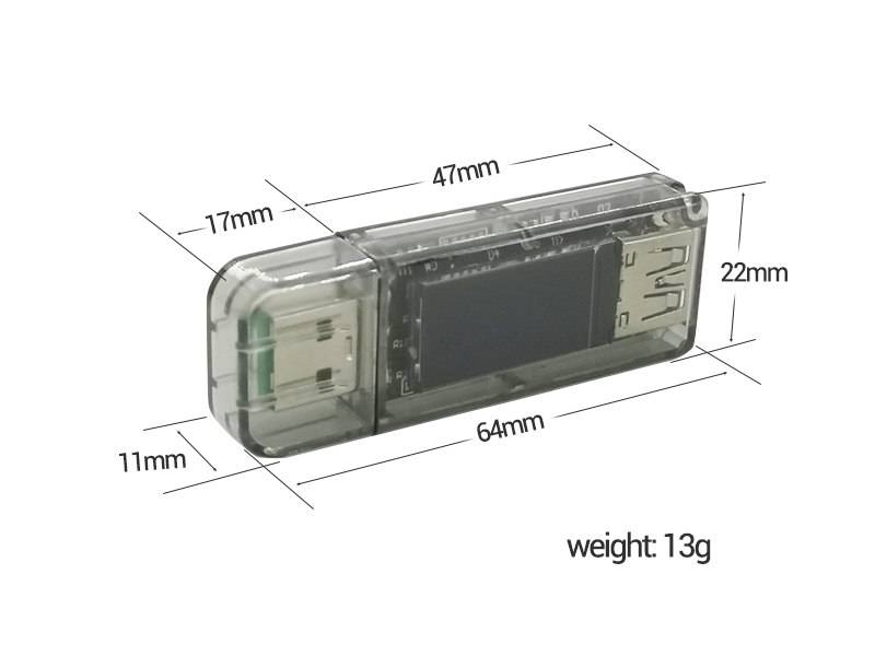 USB Power Meter, Supports Fast Charging 5A