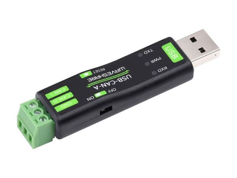 USB to CAN Adapter Model A, STM32 Chip Solution, Multiple Working modes, Multi-system Compatible