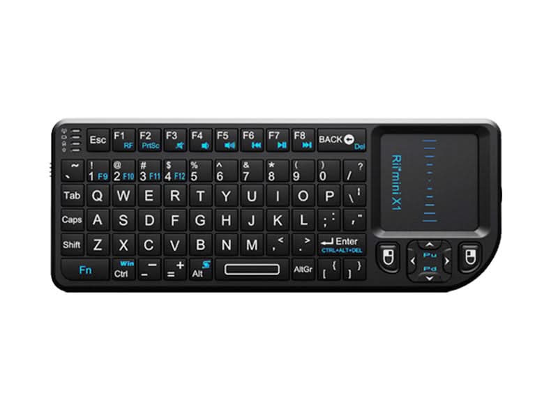 Mini Wireless Keyboard with Touchpad for Raspberry Pi Rii Mini X1 ...