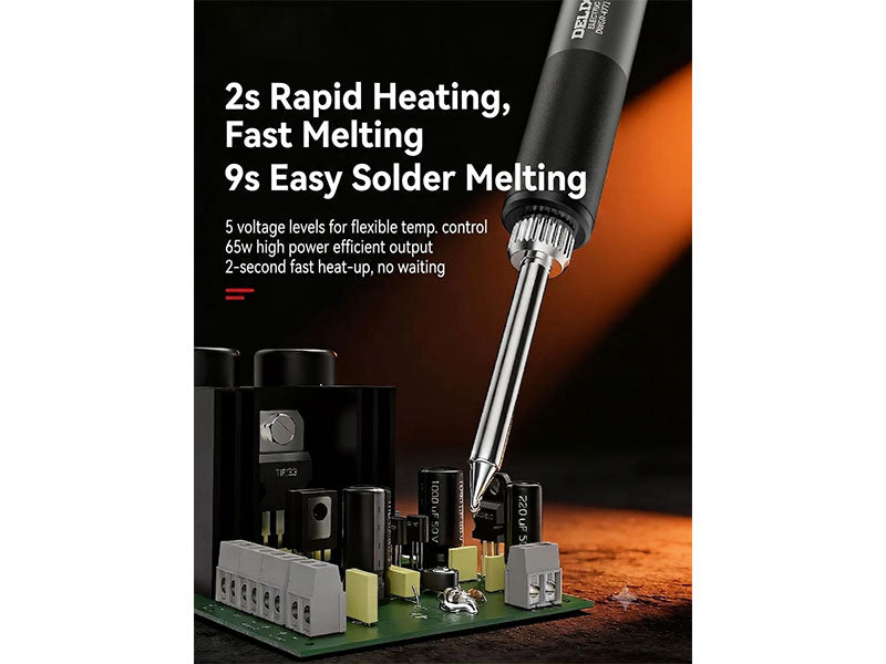 Wireless Rechargeable USB Soldering Iron