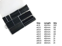 Heat Shrink Kit Black Colour Multi Colour