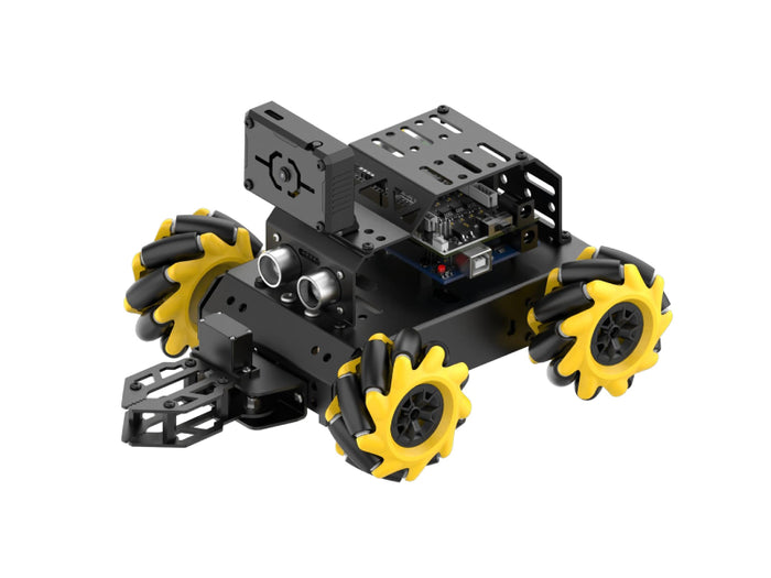 Hiwonder miniAuto AI Vision Robot Base on Arduino UNO R3 Controller with 360° Omnidirectional Mecanum Wheels, Supports Arduino Programming