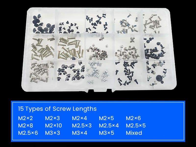 Self Tapping Screw Nut Kit M3 M4 M5