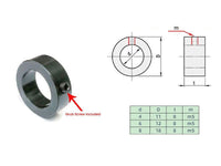 Motor Shaft 4mm 6mm 8mm