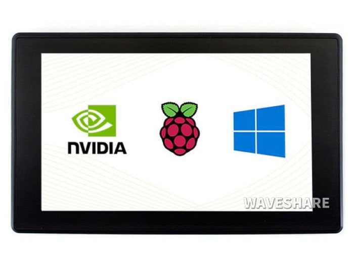 Raspberry Pi 7 inch HDMI Capacitive Touch LCD H with Case IPS 1024x600