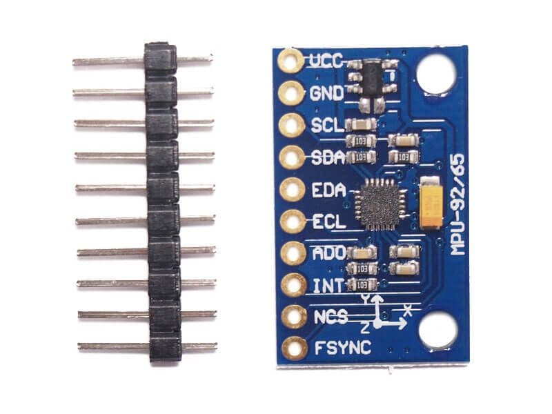 9 Axis Accelerometer Module MPU-9250 9-Axis IMU | 9DOF MotionFusion, I2C & SPI - Kuriosity