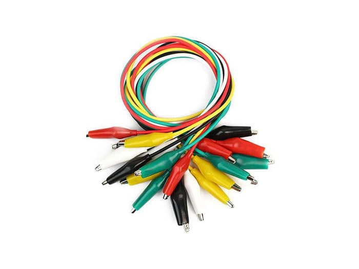 Crocodile Clip 50cm 10-pack