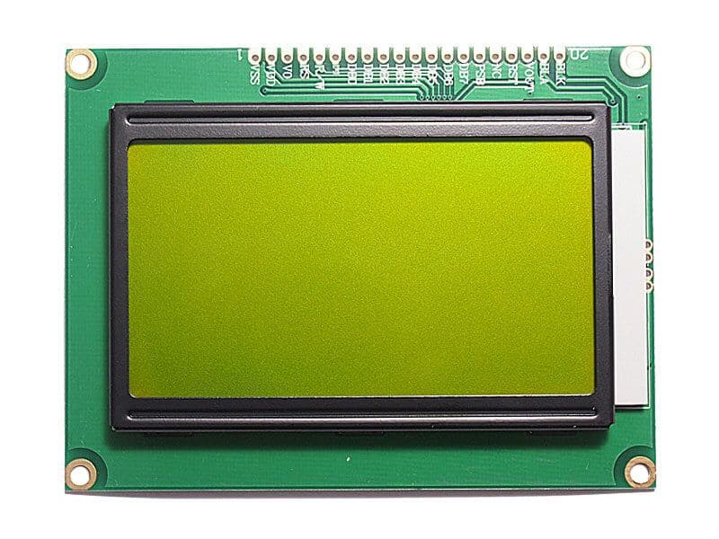 LCD 12864 Green Blue - Kuriosity