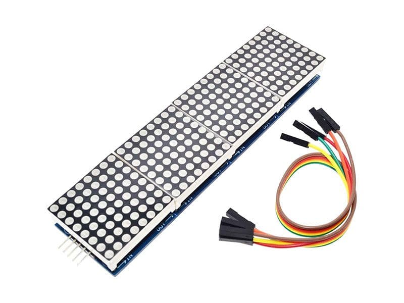 Led Indicator Matrix LED Matrix 8x8 MAX7219 4-in-1 - Kuriosity