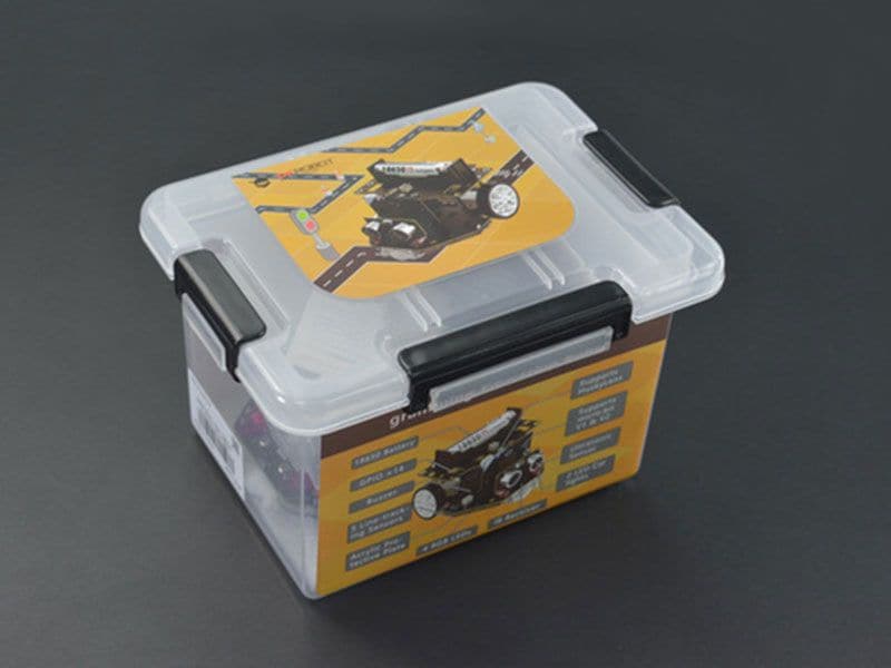 DFRobot microMaqueen Plus V2 18650 Battery - an Advanced STEM Education Robot for microbit