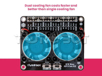 YWRobot Raspberry Pi Dual Cooling Hat Kit