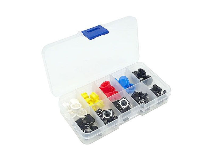 Push Button 12mm Kit 25pcs
