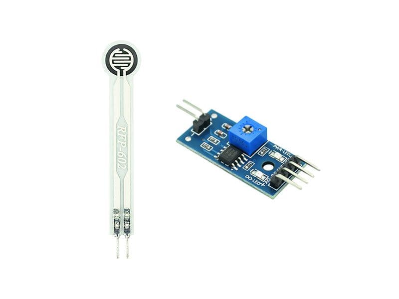 FSR Thin Film Pressure Sensor | Analog & Digital Output - Kuriosity