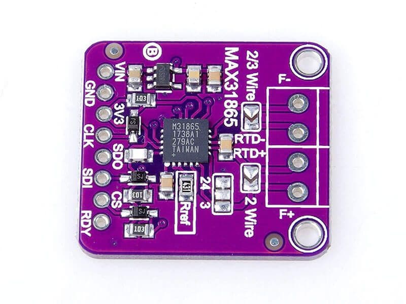RTD Temperature Sensor PT100 Amplifier MAX31865 - Kuriosity